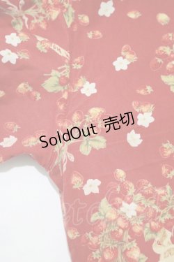 画像6: PINK HOUSE / いちご柄ワンピース Free レッド H-25-12-10-005-LO-OP-NS-ZH