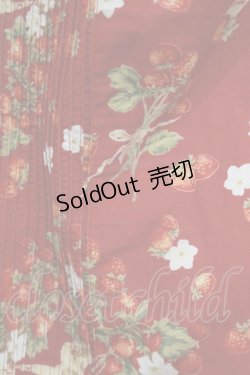画像7: PINK HOUSE / いちご柄ワンピース Free レッド H-25-12-10-005-LO-OP-NS-ZH