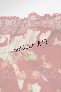 画像8: PINK HOUSE / いちご柄ワンピース Free レッド H-25-12-10-005-LO-OP-NS-ZH