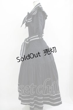 画像2: PINK HOUSE / ギンガムチェックフリルワンピース Free ブラック H-25-12-10-006-LO-OP-NS-ZH