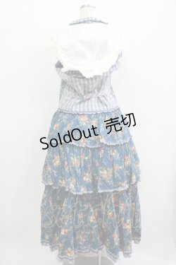 画像3: PINK HOUSE / 花柄セットアップ　 Free ブルー H-25-12-10-007-LO-OP-NS-ZH