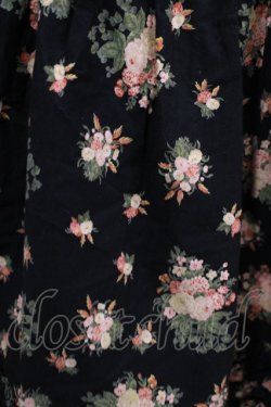 画像3: PINK HOUSE / 花柄スカート Free ブラック H-25-12-10-011-LO-SK-NS-ZH