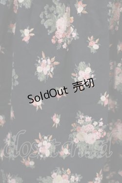 画像3: PINK HOUSE / 花柄スカート Free ブラック H-25-12-10-011-LO-SK-NS-ZH