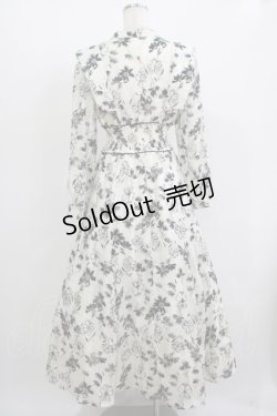 画像3: An MILLE / 花柄ロングワンピース Free オフ/ブラック H-25-12-10-016-EL-OP-NS-ZH