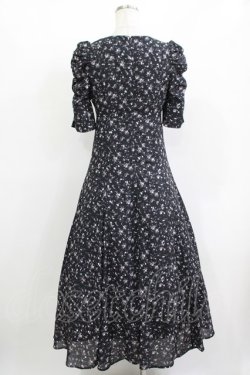 画像3: An MILLE / 花柄ロングワンピース Free ブラック H-25-12-10-017-EL-OP-NS-ZH