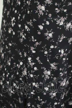 画像4: An MILLE / 花柄ロングワンピース Free ブラック H-25-12-10-017-EL-OP-NS-ZH