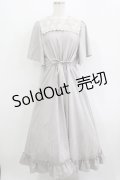 m petit by misako / TT*AOKレースセーラーワンピース M グレー H-25-12-10-018-LO-OP-NS-ZH