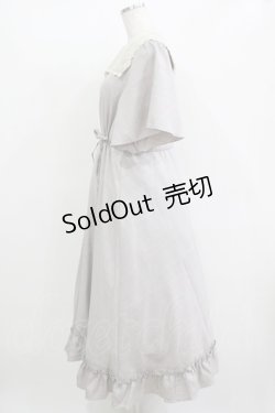 画像2: m petit by misako / TT*AOKレースセーラーワンピース M グレー H-25-12-10-018-LO-OP-NS-ZH