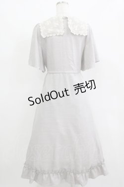 画像3: m petit by misako / TT*AOKレースセーラーワンピース M グレー H-25-12-10-018-LO-OP-NS-ZH