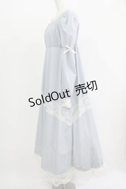 画像2: FLC / 星名桜子/hsスクエアネックOP　 M サックス H-25-12-10-019-LO-OP-NS-ZH