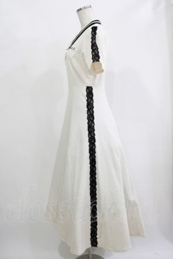 画像2: An MILLE / ポロロングワンピース Free オフホワイト H-25-12-10-020-EL-OP-NS-ZH