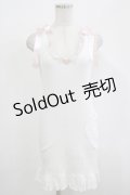 Katie / LOVED BY YOU tank one-piece  ホワイト H-25-12-11-027-LO-OP-KB-ZH