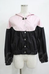 MILK / マシュマロジャケット  黒×ピンク H-25-12-11-037-ML-JA-KB-ZH