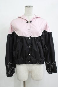 MILK / マシュマロジャケット  黒×ピンク H-25-12-11-037-ML-JA-KB-ZH
