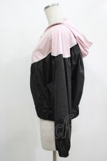 画像2: MILK / マシュマロジャケット  黒×ピンク H-25-12-11-037-ML-JA-KB-ZH (2)