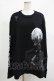 画像1: QOOZA / 東京喰種×QOOZA金木研 ダメージスウェット  ブラック H-25-12-11-040-PU-TO-KB-ZH (1)