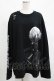 画像1: QOOZA / 東京喰種×QOOZA金木研 ダメージスウェット  ブラック H-25-12-11-042-PU-TO-KB-ZH (1)