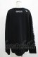 画像3: QOOZA / 東京喰種×QOOZA金木研 ダメージスウェット  ブラック H-25-12-11-042-PU-TO-KB-ZH (3)