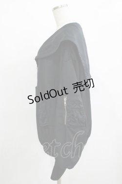 画像2: Candy Stripper / SAILOR MA-1  ブラック H-25-12-11-046-PU-JA-KB-ZH