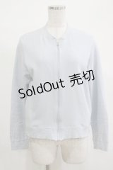 Katie / NEW SCHOOL zip jacket  ICE BLUE H-25-12-11-049-LO-JA-KB-ZH