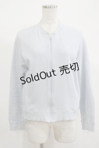 Katie / NEW SCHOOL zip jacket  ICE BLUE H-25-12-11-049-LO-JA-KB-ZH