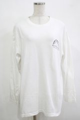 Candy Stripper / TOKYO PANDA CLUB L/S Tシャツ 2(M) ホワイト H-25-12-11-054-PU-TO-KB-ZH
