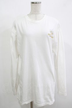 画像1: Candy Stripper / EGG FREAKS L/S Tシャツ  白 H-25-12-11-055-PU-TO-KB-ZH