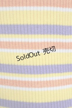 画像4: Candy Stripper / SUNNY RIB  2 パープル H-25-12-11-056-PU-TO-KB-ZT1216J