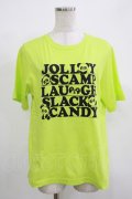 Candy Stripper / PEPE CANDY TEE M ネオングリーン H-25-12-11-057-PU-TO-IW-ZH