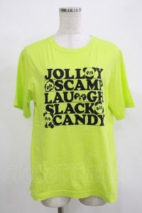 Candy Stripper / PEPE CANDY TEE M ネオングリーン H-25-12-11-057-PU-TO-IW-ZH