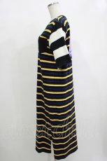 画像2: Candy Stripper / JUST RIGHT WAVE BORDERワンピース  ブラック H-25-12-11-059-PU-OP-KB-ZT464 (2)