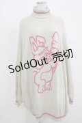 Candy Stripper / MELTY BUNNY KNIT  ベージュ H-25-12-11-061-PU-TO-KB-ZH