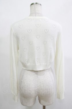 画像3: MILK / Loveカーデ  オフ×ホワイトマーブル H-25-12-11-063-ML-TO-KB-ZH