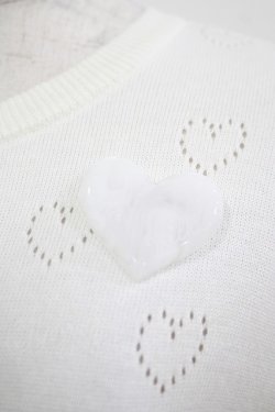 画像4: MILK / Loveカーデ  オフ×ホワイトマーブル H-25-12-11-063-ML-TO-KB-ZH