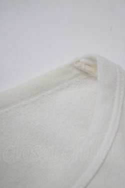 画像6: Jane Marple / ロゴプリントのロングスリーブトップス  白 H-25-12-11-065-JM-TO-KB-ZH