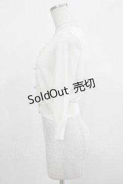 画像2: MILK / キャンディーカーデ  ホワイト H-25-12-11-066-ML-TO-KB-ZH