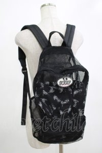Candy Stripper / SCAMP CANDYS MESH BACKPACK  ブラック H-25-12-11-067-PU-BG-KB-ZH