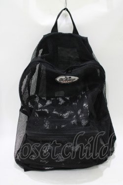 画像2: Candy Stripper / SCAMP CANDYS MESH BACKPACK  ブラック H-25-12-11-067-PU-BG-KB-ZH