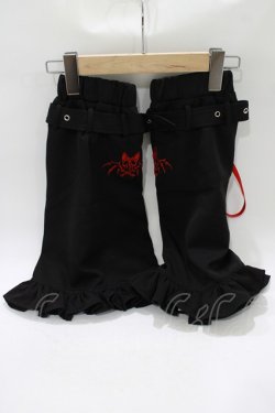 画像2: Grrr the Lipper / 魔界学園レッグウォー魔ァ  ブラック×レッド H-25-12-11-069-PU-ZA-KB-ZH
