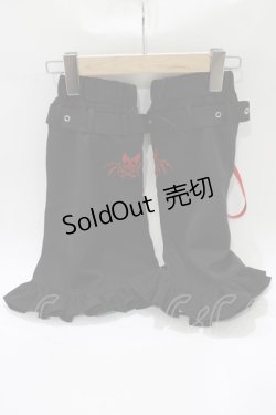 画像2: Grrr the Lipper / 魔界学園レッグウォー魔ァ  ブラック×レッド H-25-12-11-069-PU-ZA-KB-ZH