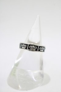 Justin Davis / OBSESSIONリング S(約9号) シャイニーBLACK H-25-12-11-071-SL-AC-KB-ZH