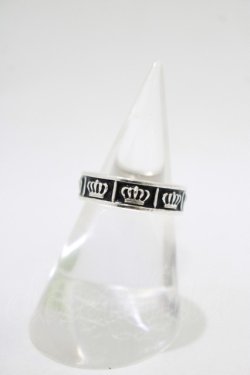 画像1: Justin Davis / OBSESSIONリング S(約9号) シャイニーBLACK H-25-12-11-071-SL-AC-KB-ZH