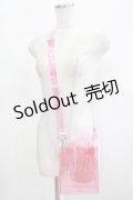 Candy Stripper / GOOD TIME CLEAR SHOULDER BAG  ピンク H-25-12-11-072-PU-BG-KB-ZH