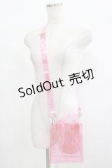 Candy Stripper / GOOD TIME CLEAR SHOULDER BAG  ピンク H-25-12-11-072-PU-BG-KB-ZH
