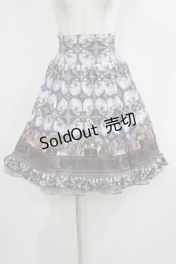 画像1: Ozz On / リバーシブルスカート  宗教画プリント×グレー H-25-12-11-010-OO-SK-KB-ZH