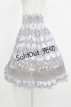 画像2: Ozz On / リバーシブルスカート  宗教画プリント×グレー H-25-12-11-010-OO-SK-KB-ZH