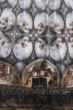 画像4: Ozz On / リバーシブルスカート  宗教画プリント×グレー H-25-12-11-010-OO-SK-KB-ZH