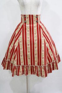 ATELIER PIERROT / ハイウエストスカート  赤(コーデュロイ) H-25-12-11-011-EL-SK-KB-ZH