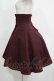 画像2: EXCENTRIQUE / ブラスバンド・コルセットスカート S-M ボルドー H-25-12-11-012-EL-SK-KB-ZH (2)