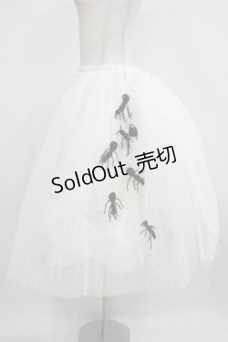 画像2: Triple fortune / Antsファーケープ＆スカート  オフホワイト H-25-12-11-013-EL-SK-KB-ZH